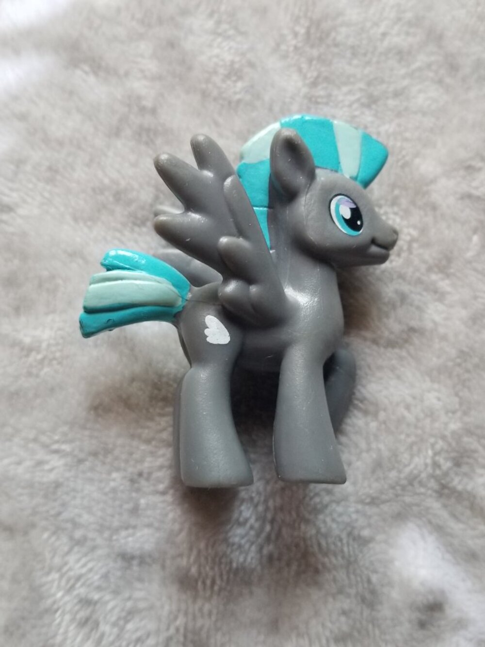 My Little Pony Figure Cloud Chaser Gray Blue MLP G4 Mini Figurine